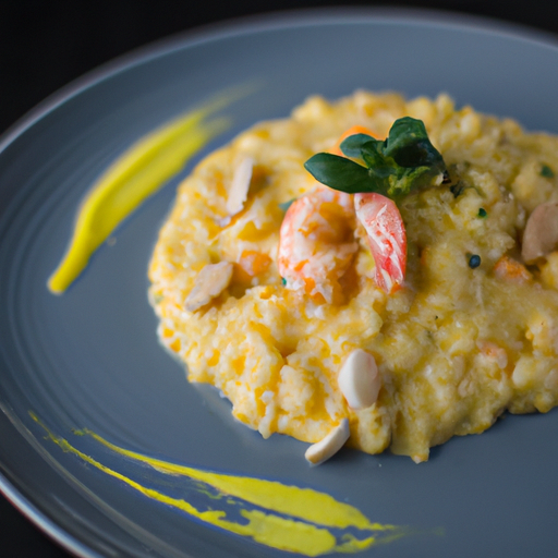 Risotto s houbami a syrovoučkem