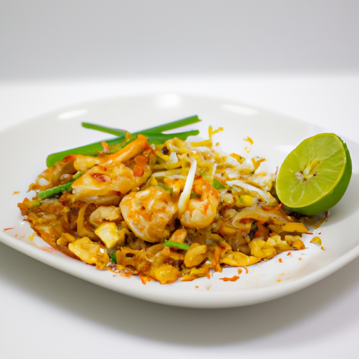 Kuřecí Phad Thai recept.