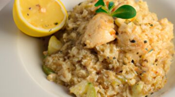 Risotto s houbami a tymiánem