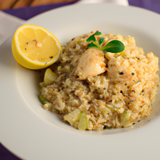 Risotto s houbami a tymiánem