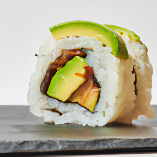 Sushi z lososa a avocado