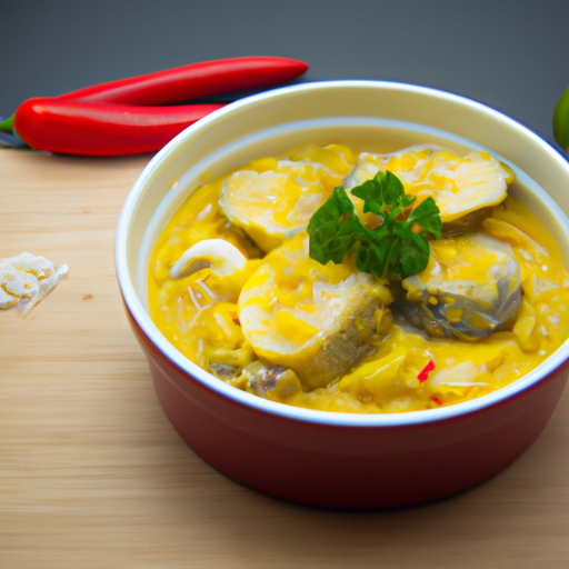 Moqueca de peixe banán.