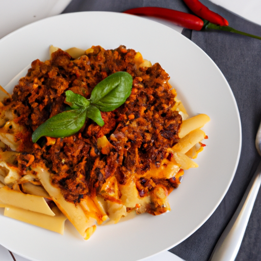 Lazaně s bolognese omáčkou