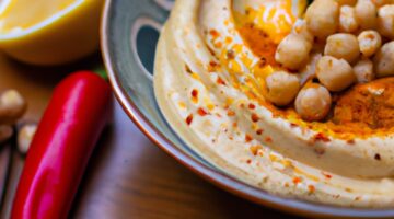 Hummus s cizrnou a tahinou