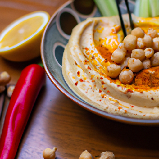 Hummus s cizrnou a tahinou