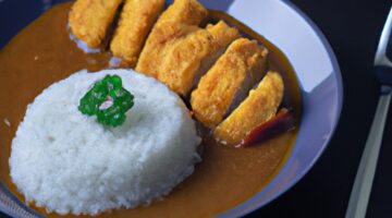 Katsu kare rice bowl