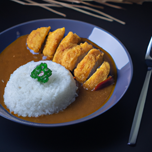 Katsu kare rice bowl