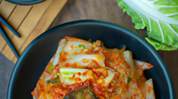 Kimchi – korejská tradiční zelenina.