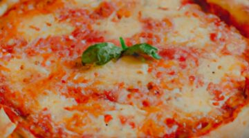 Pizza Margherita domácí recept