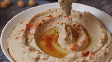 Hummus s tahini a cizrnou