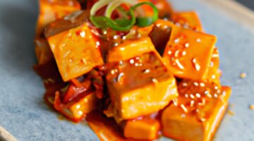 Korejská kimchi polevka s tofu