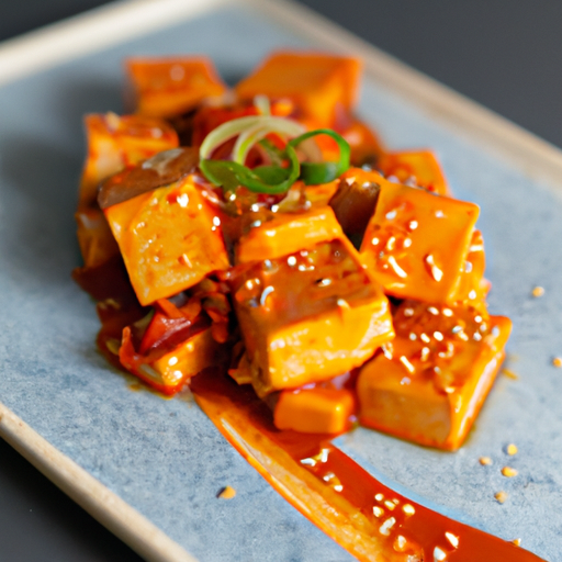 Korejská kimchi polevka s tofu