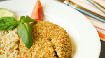 Kibbeh – jehněčí maso a bulgur.