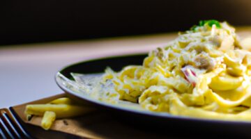 Carbonara pasta s pancettou