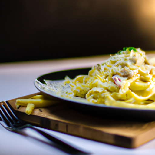 Carbonara pasta s pancettou