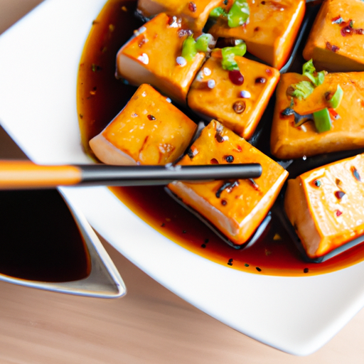 Grilovaný tofu s teriyaki omáčkou