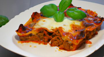 Lasagne bolognese bez bechamelové omáčky