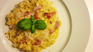 Risotto alla carbonara