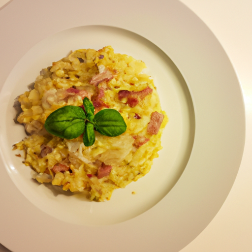 Risotto alla carbonara