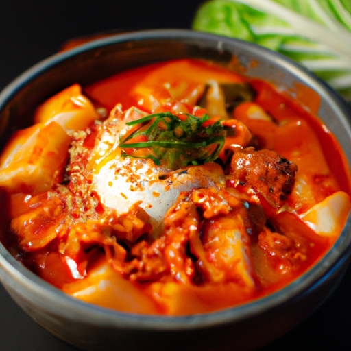 Kimchi jjigae – tradiční korejská polévka