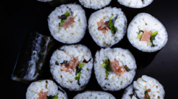 Korejské rýžové placičky Kimbap