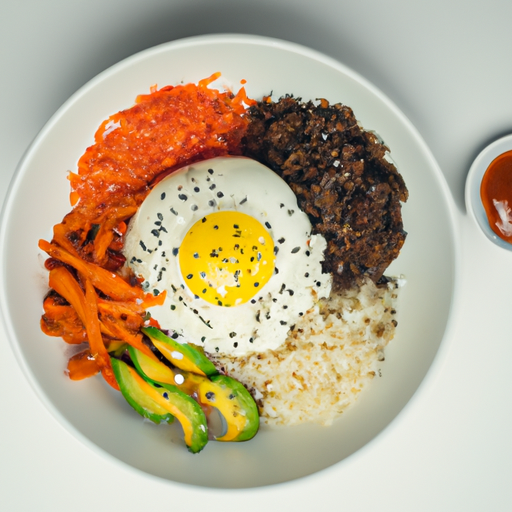 Bibimbap – tradiční korejské směsi rýže