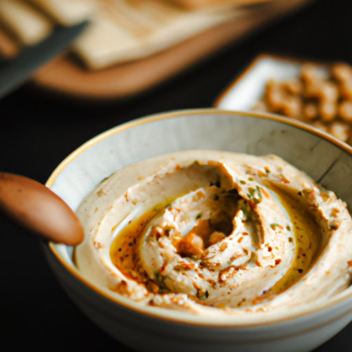 Hummus s lahodným tahini omáčkou