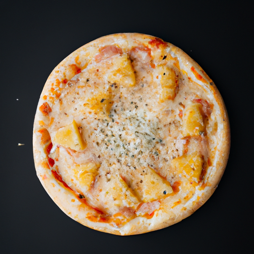 Pizza s řízkem a ananasem