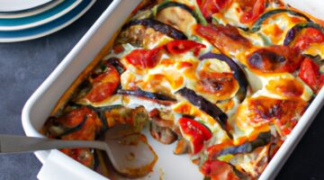 Kuřecí kořeněné Ratatouille gratin