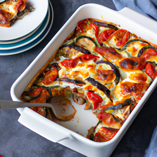 Kuřecí kořeněné Ratatouille gratin