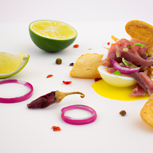 Ceviche z lososa;text-pasivní