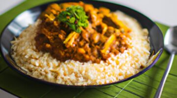 Kuřecí korma s rýží – recept.