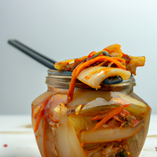 Kimchi, korejský fermentovaný zelí