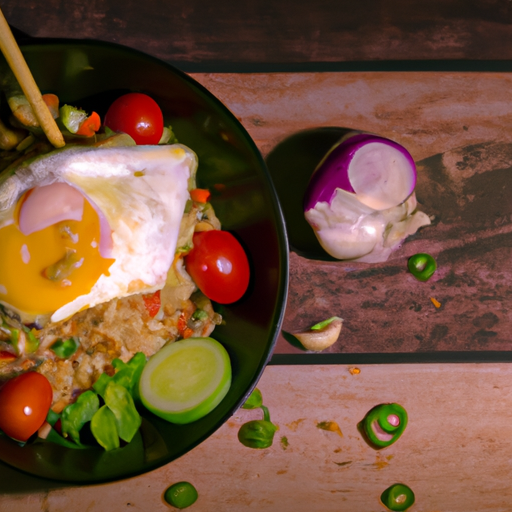 Indonéský národní pokrm – nasi goreng