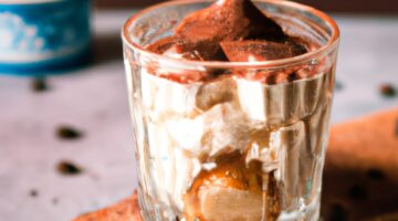 Italský tiramisu s mascarpone a kávou