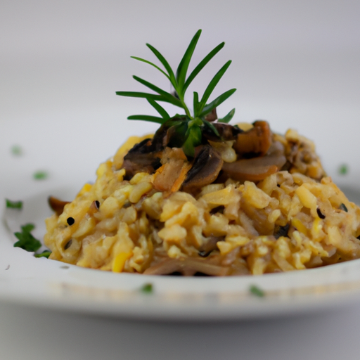 Risotto ai funghi czechy.