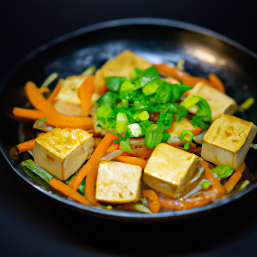 Zeleninový wok s tofu