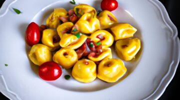 Italská tortellini polévka