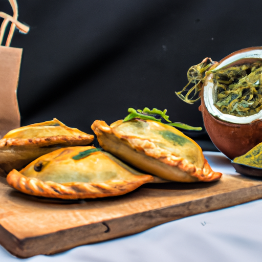 Asado s chimichurri a empanadas