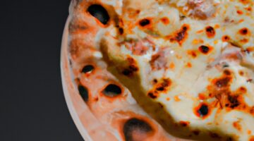 Italská pizza s mozzarellou a bazalkou