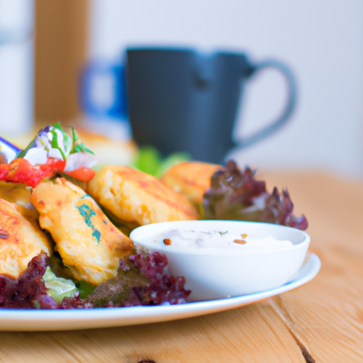 Kofta kebab s batátem a jogurtem