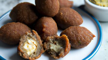 Kibbeh s baklavou a čajem