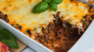 Lasagne Bolognese s bologneskou omáčkou