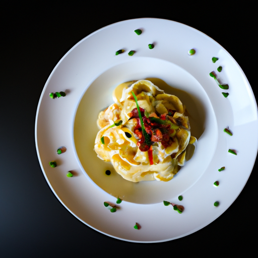 Spaghetti carbonara s pancettou.