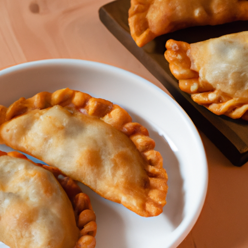 Kuřecí empanadas s mangovou omáčkou