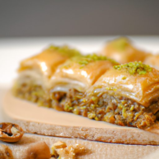 Baklava z datlí – tradční dezert.