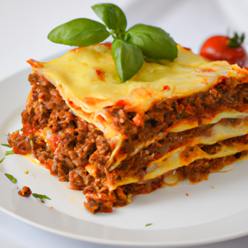 Lasagne Bolognese so�ße Ragu Bolognese