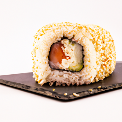 Sushi maso z lososa s rýží