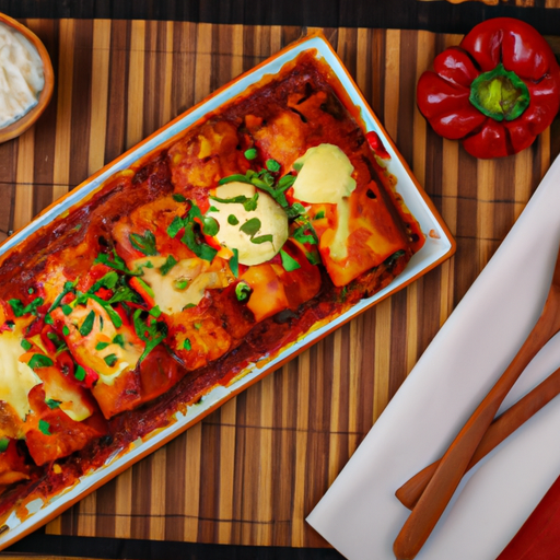 Kuřecí Enchilada s kukuřicí