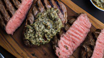 Grilované argentinské bifteky s chimichurri